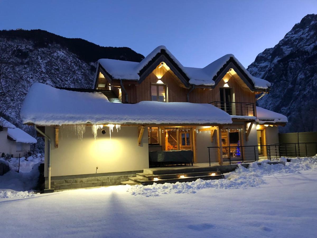 Chalet Barbara With Swimming Pool In The Heart Of Oisans Le Bourg-d'Oisans Exterior photo